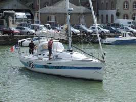 Dfil des bateaux de Pornic-Baona-Pornic dans le port