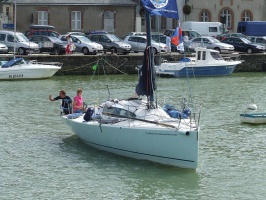 Dfil des bateaux de Pornic-Baona-Pornic dans le port