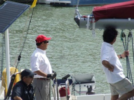 Dfil des bateaux de Pornic-Baona-Pornic dans le port