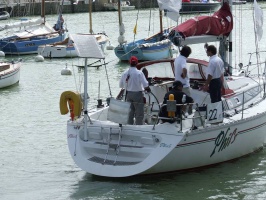 Dfil des bateaux de Pornic-Baona-Pornic dans le port - auteur : Alain Forget