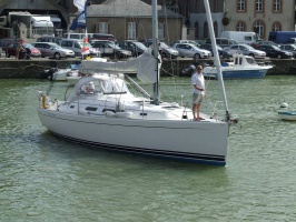 Dfil des bateaux de Pornic-Baona-Pornic dans le port - auteur : Alain Forget