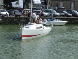 Dfil des bateaux de Pornic-Baona-Pornic dans le port