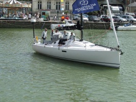 Dfil des bateaux de Pornic-Baona-Pornic dans le port