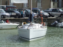 Dfil des bateaux de Pornic-Baona-Pornic dans le port - auteur : Alain Forget