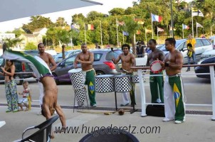 Figures de Capoeira sur le Vieux Port de Pornic