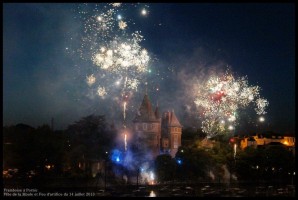 Feu d'artifice du 14 juillet 2013  Pornic