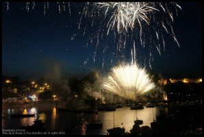 Feu d'artifice du 14 juillet 2013  Pornic - auteur : Framboise  Pornic