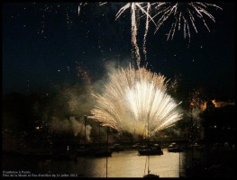 Feu d'artifice du 14 juillet 2013  Pornic