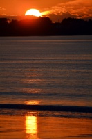 Quitude d'une fin de journe d'hiver  Tharon-Plage