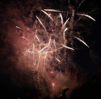 Feu d'artifice du 14 juillet  Pornic - auteur : Alain Barr