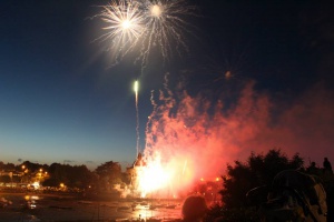 Feu d'artifice du 14 juillet  Pornic - auteur : Ville de Pornic