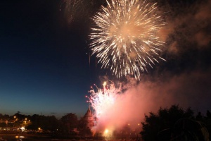 Feu d'artifice du 14 juillet  Pornic