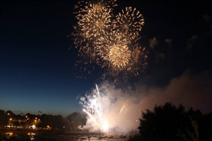 Feu d'artifice du 14 juillet  Pornic