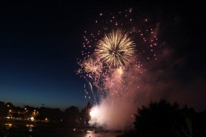 Feu d'artifice du 14 juillet  Pornic - auteur : Ville de Pornic