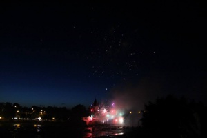 Feu d'artifice du 14 juillet  Pornic