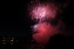 Feu d'artifice du 14 juillet  Pornic