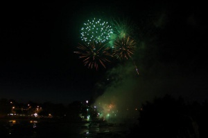 Feu d'artifice du 14 juillet  Pornic