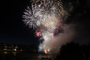 Feu d'artifice du 14 juillet  Pornic