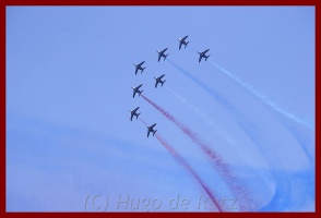 La Patrouille de France dans le ciel de Pornic