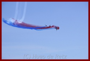 La Patrouille de France dans le ciel de Pornic - auteur : Hugo de Retz