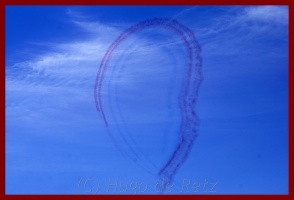 La Patrouille de France dans le ciel de Pornic - auteur : Hugo de Retz