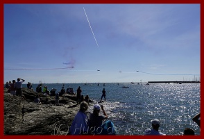 La Patrouille de France dans le ciel de Pornic - auteur : Hugo de Retz