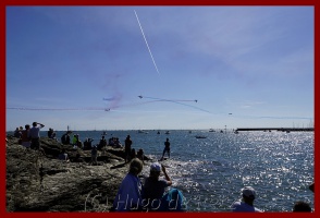 La Patrouille de France dans le ciel de Pornic - auteur : Hugo de Retz