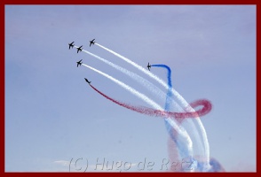 La Patrouille de France dans le ciel de Pornic