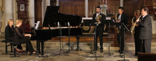 Pornic Piano Sax Quintette - auteur : Slava Kazykin