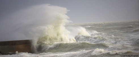 Coup de vent sur Pornic...  - auteur : Roger Urfer