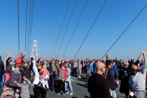 Tous sur le Pont de Saint Nazaire