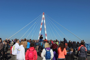 Tous sur le Pont de Saint Nazaire