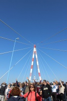 Tous sur le Pont de Saint Nazaire - auteur : Mairie de Saint Brevin les Pins