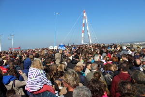 Tous sur le Pont de Saint Nazaire