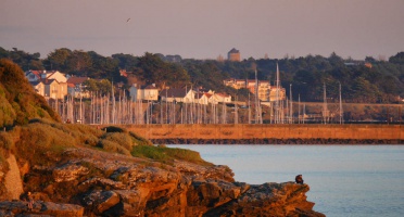 Coucher de soleil sur Sainte-Marie-Sur-Mer 