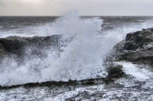 Tempte sur la Pointe-Saint-Gildas