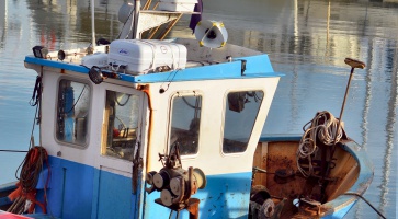 Les derniers bateaux de pche  Pornic - auteur : Poissonneries Bacconnais