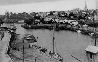 Le Vieux Port de Pornic, il y a ... longtemps