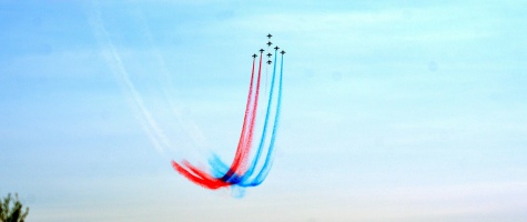 La Patrouille de France ! Que la Patrouille de France ! - auteur : Poissonneries Bacconnais