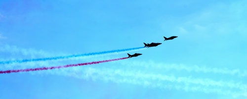 La Patrouille de France ! Que la Patrouille de France ! - auteur : Poissonneries Bacconnais