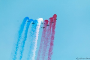 Le meeting arien  Pornic avec la Patrouille de France