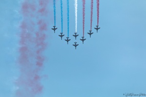 Le meeting arien  Pornic avec la Patrouille de France - auteur : Wilfried Plenk