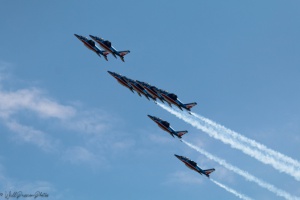 Le meeting arien  Pornic avec la Patrouille de France - auteur : Wilfried Plenk