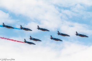 Le meeting arien  Pornic avec la Patrouille de France