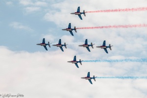 Le meeting arien  Pornic avec la Patrouille de France