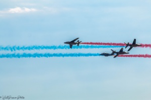 Le meeting arien  Pornic avec la Patrouille de France