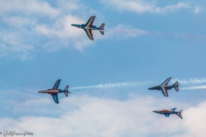 Le meeting arien  Pornic avec la Patrouille de France - auteur : Wilfried Plenk