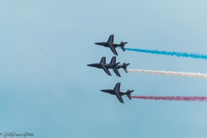 Le meeting arien  Pornic avec la Patrouille de France