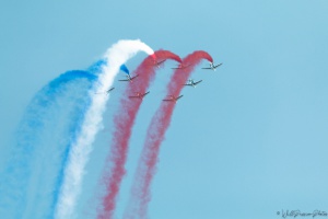 Le meeting arien  Pornic avec la Patrouille de France - auteur : Wilfried Plenk