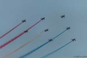 Le meeting arien  Pornic avec la Patrouille de France - auteur : Wilfried Plenk